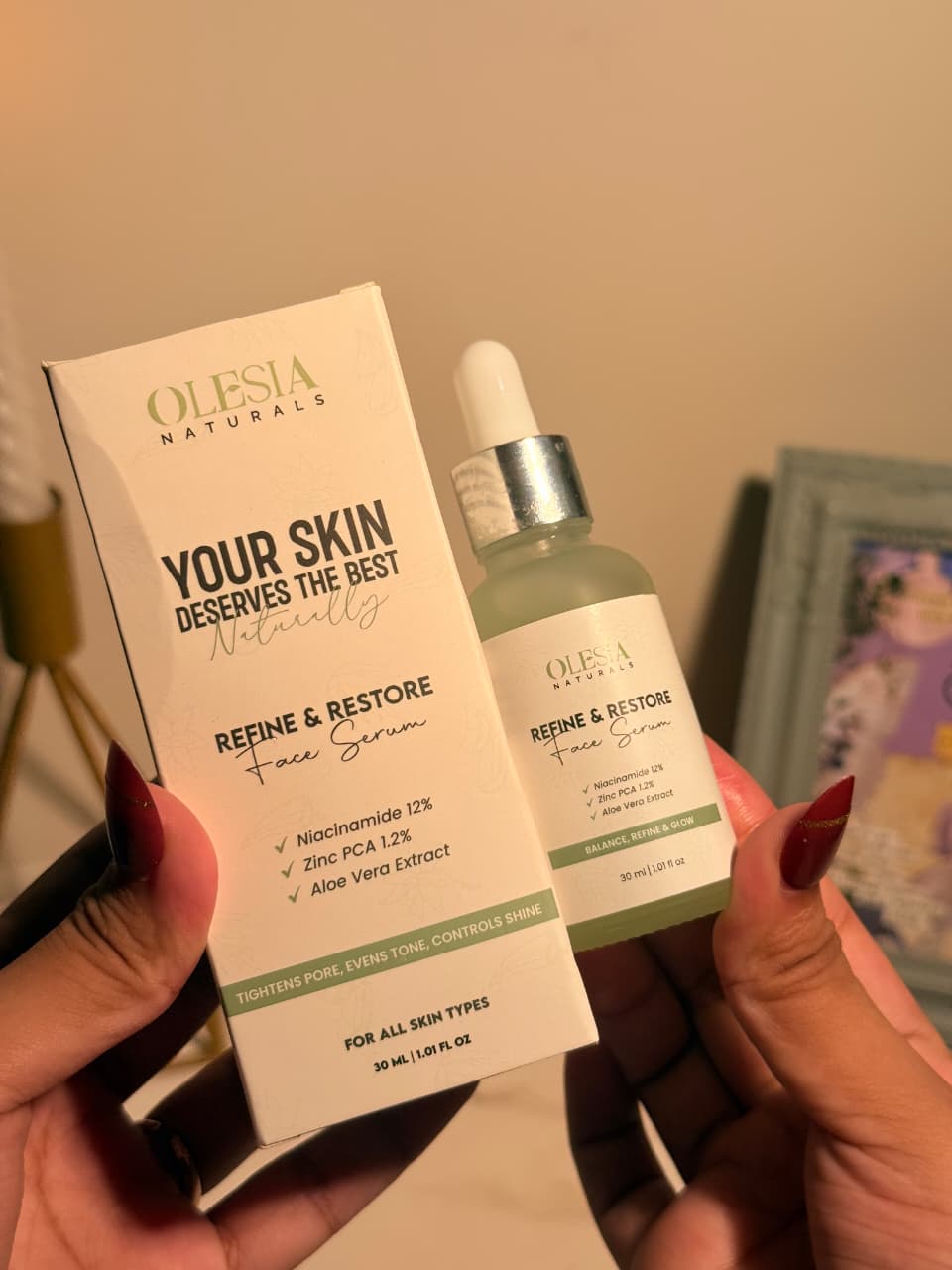 Refine & Restore Niacinamide Serum – Pore Tightening & Acne Control